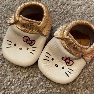 Freshly picked hello kitty moccasins